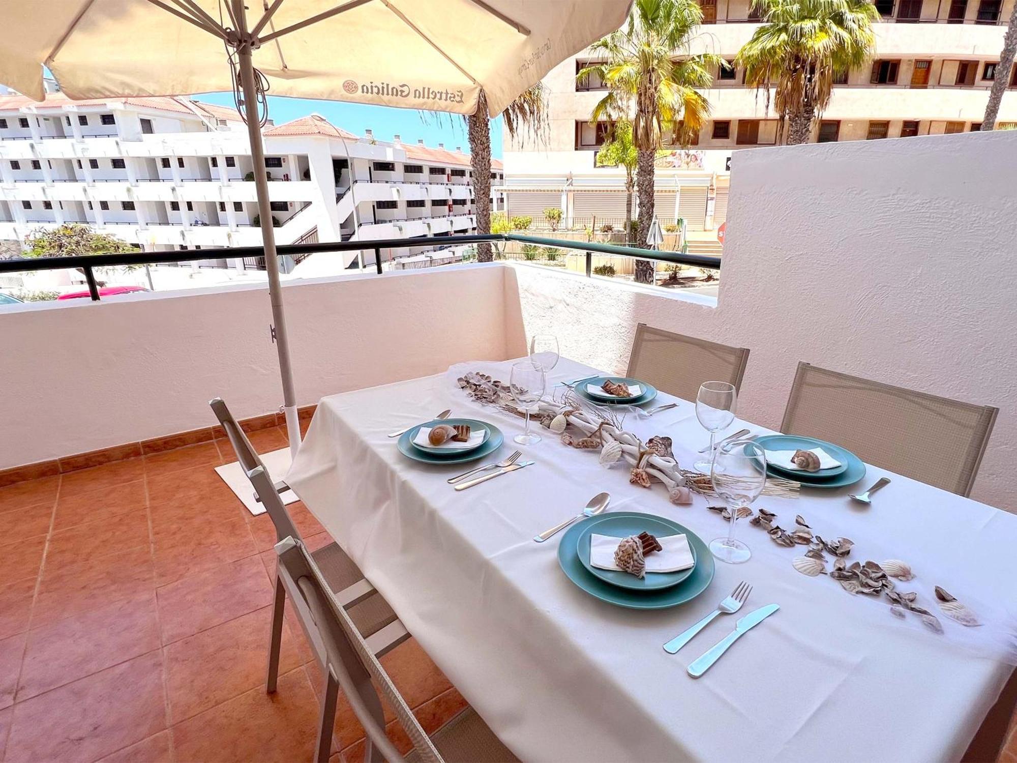 Encantador Apartamento Con Terraza, Los Cristianos Los Cristianos  Extérieur photo